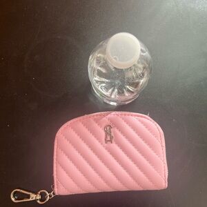 Steve Madden Pink Quilted Wallet